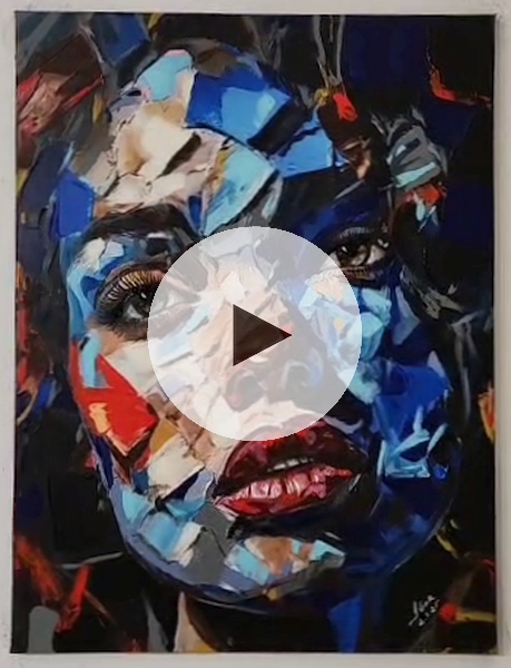 ArteDiAlina.com painting: Beautiful scars